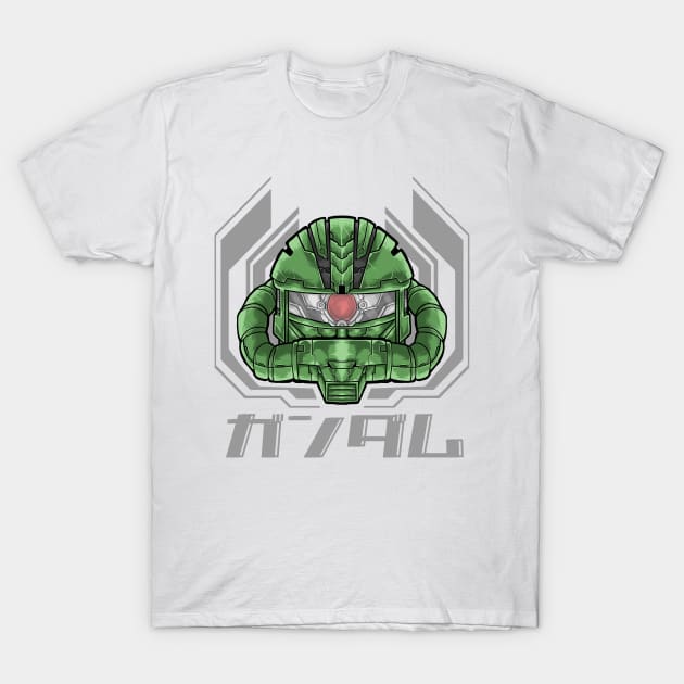 MS-06 ZAKU T-Shirt by Amartwork